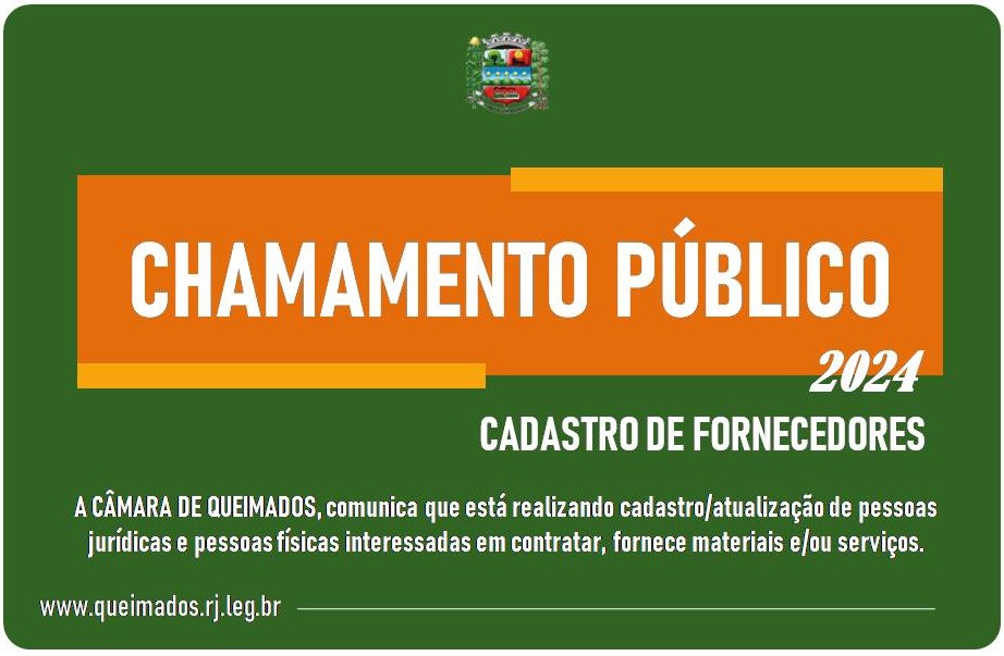 Imagem Chamamento Público 2024